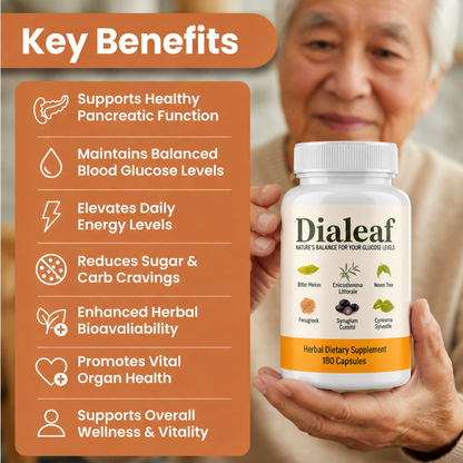 DiaLeaf® – Supports Healthy Blood Sugar Levels Every Day