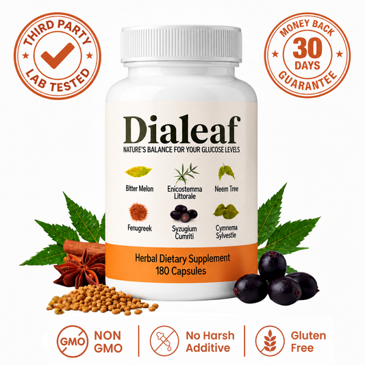 DiaLeaf® – Supports Healthy Blood Sugar Levels Every Day